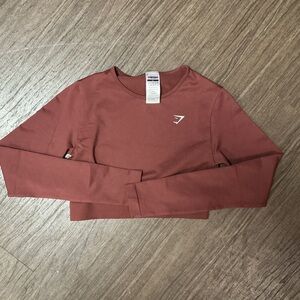 Gymshark women’s size small Everyday Seamless Long Sleeve Crop Top
